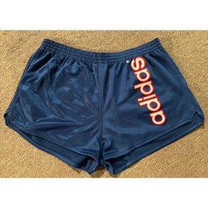Vintage 80's Mens Large Adidas Spellout Deadstock Sprinter Running Short Shorts